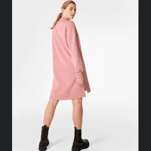 Sweaty Betty One and Done Sweat Dress Pink Tunic sz XS D1